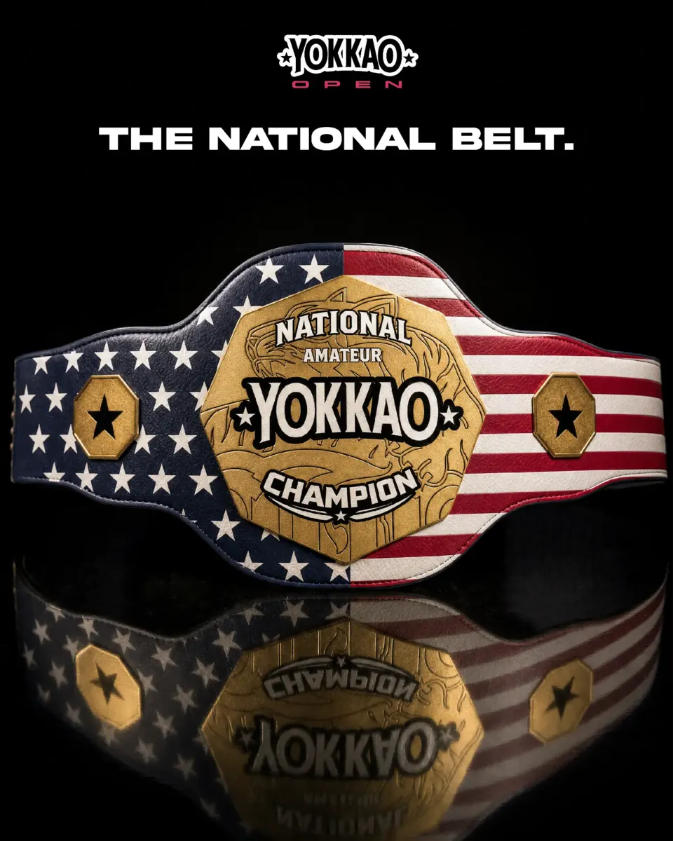 YOKKAO Amateur National Champion belt